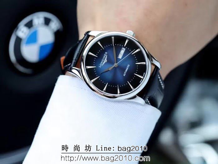 LONGINES浪琴 新款首發 100米防水 男士腕表 WSS0397